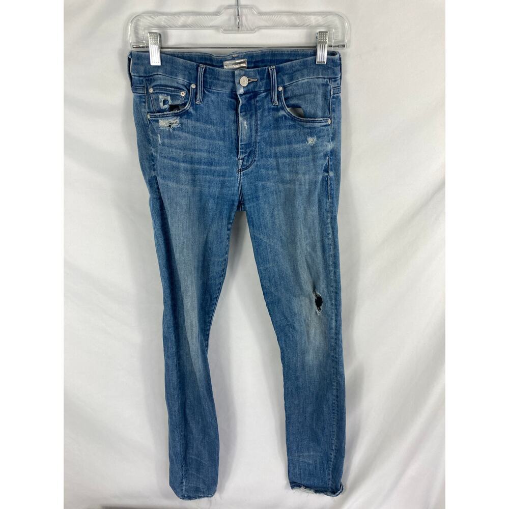 Mother The Looker Jeans Graffiti Girl Size 26